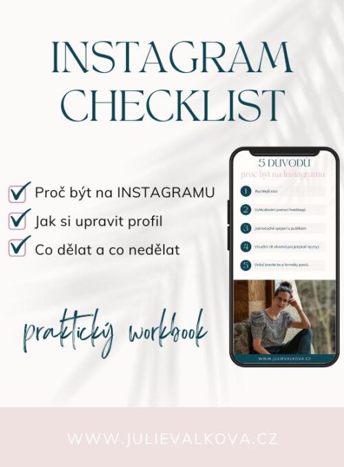 Instagram checklist online marketing